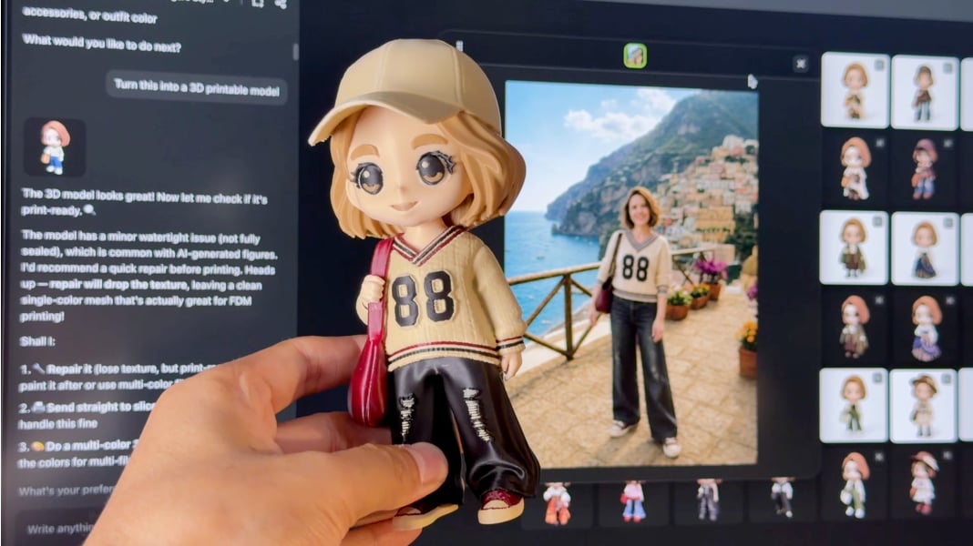 From Sketch to STL: How Meshy 3D Agent Turns a Conversation Into a Printable Model