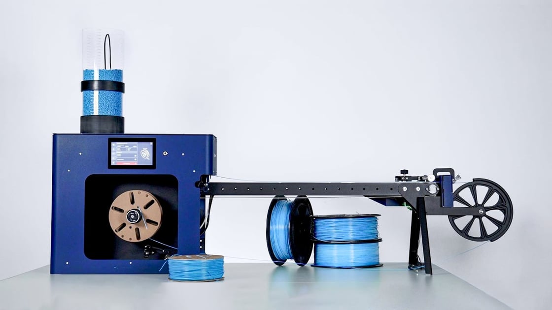 Recycle Your Scrap & Powder into 1.5 kg of New Filament Per Hour with 3devo's New X10