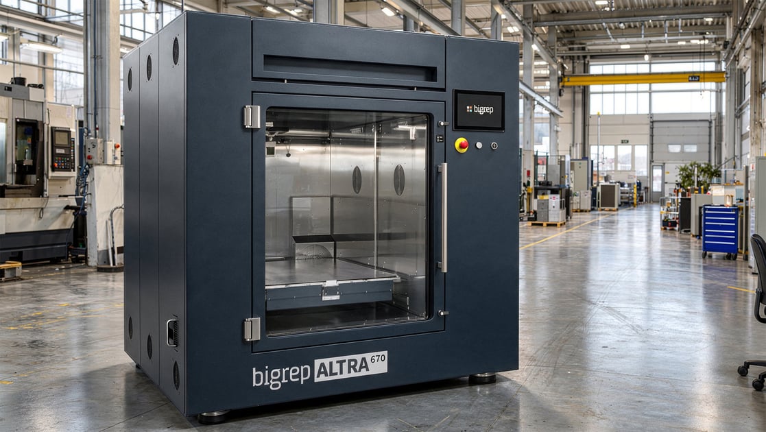BigRep's New Altra 670 Takes on Stratasys' F870 With a Bigger, Hotter Build Chamber