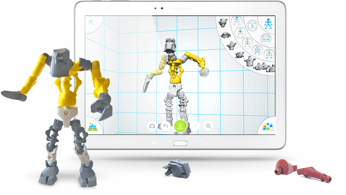 Featured image of 3D selfies evolve: Design your posable robot