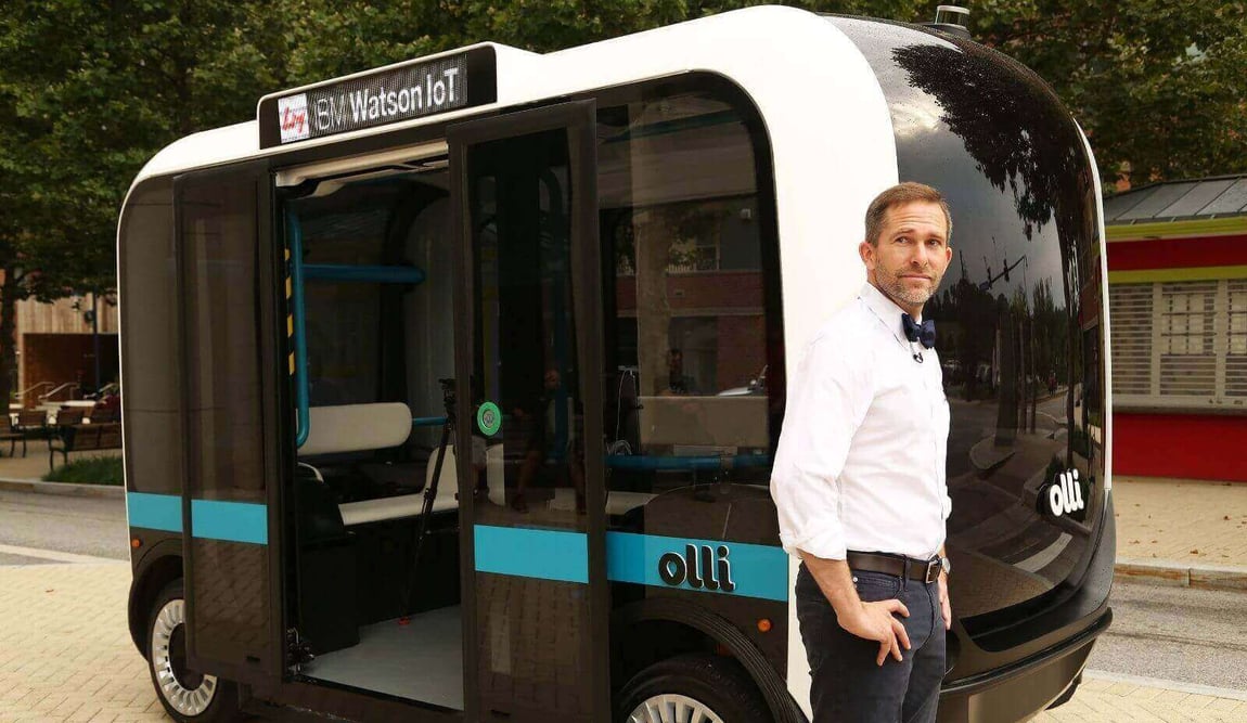 Featured image of Local Motors’ 3D Printed Bus is Autonomous and Awesome