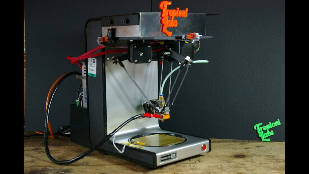 Featured image of Coffee Maker Transformed into a Delta 3D Printer