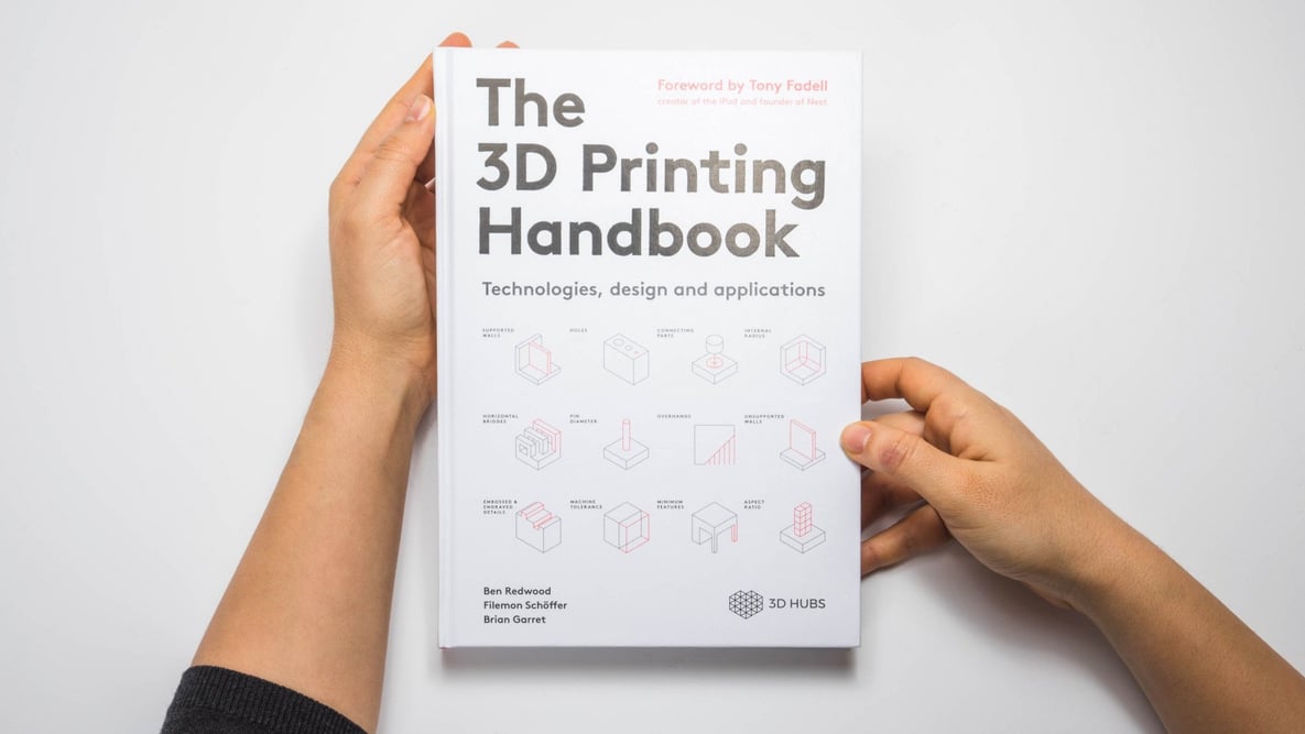 Featured image of This is the New 3D Printing Handbook from 3D Hubs
