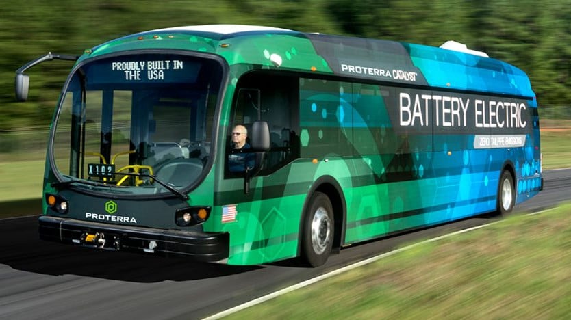 Featured image of Proterra Partners With Carbon to 3D Print Emission-Friendly Bus Fleet