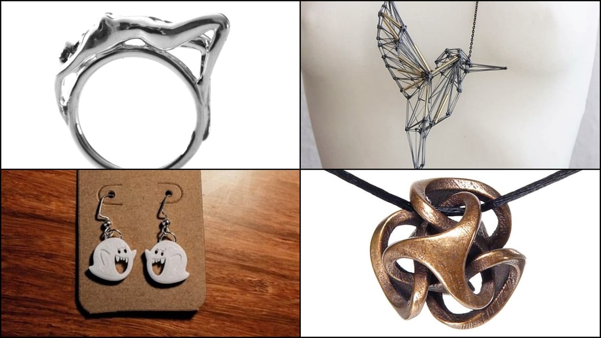 Featured image of 3D Printed Jewelry – 4 Best Places to Buy It