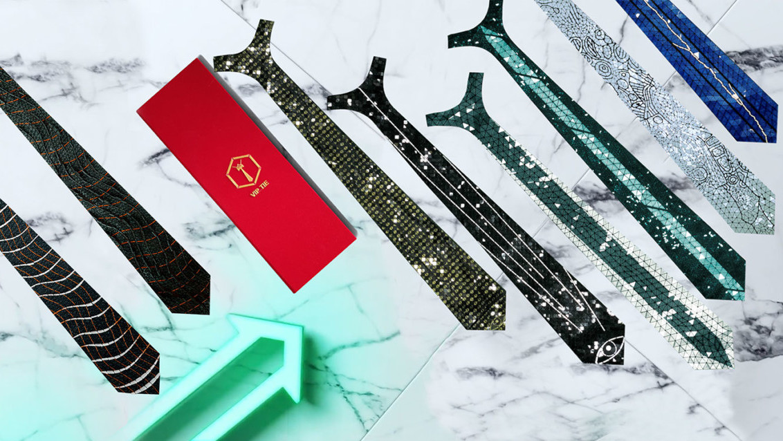 Featured image of VIP TIE: Luxury Accessories Brand 3D Prints Custom Ties