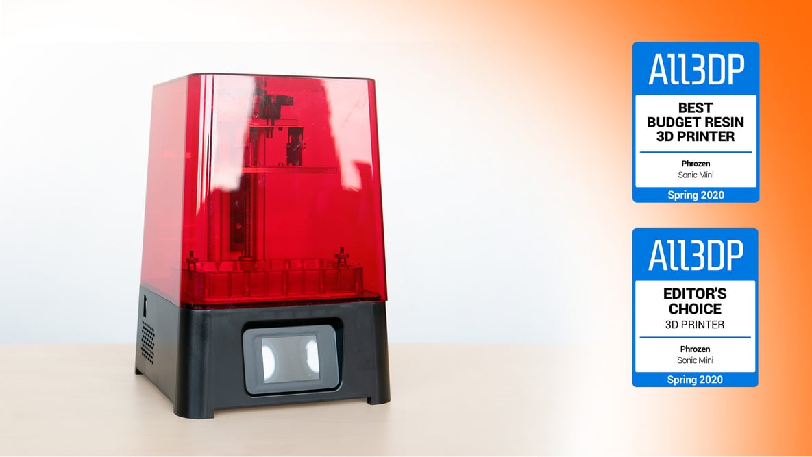 Image de l'en-tête de Phrozen Sonic Mini : meilleure imprimante 3D résine petit budget
