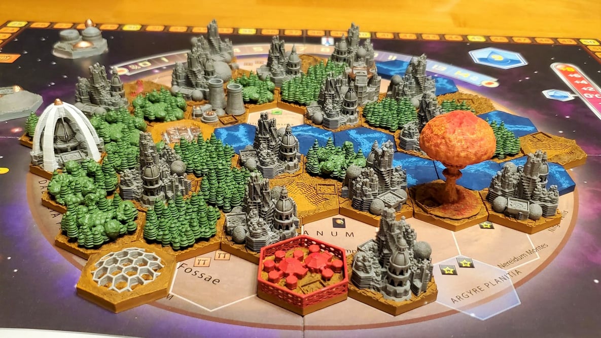 Featured image of Terraforming Mars 3D Print: 10 Great Game Models