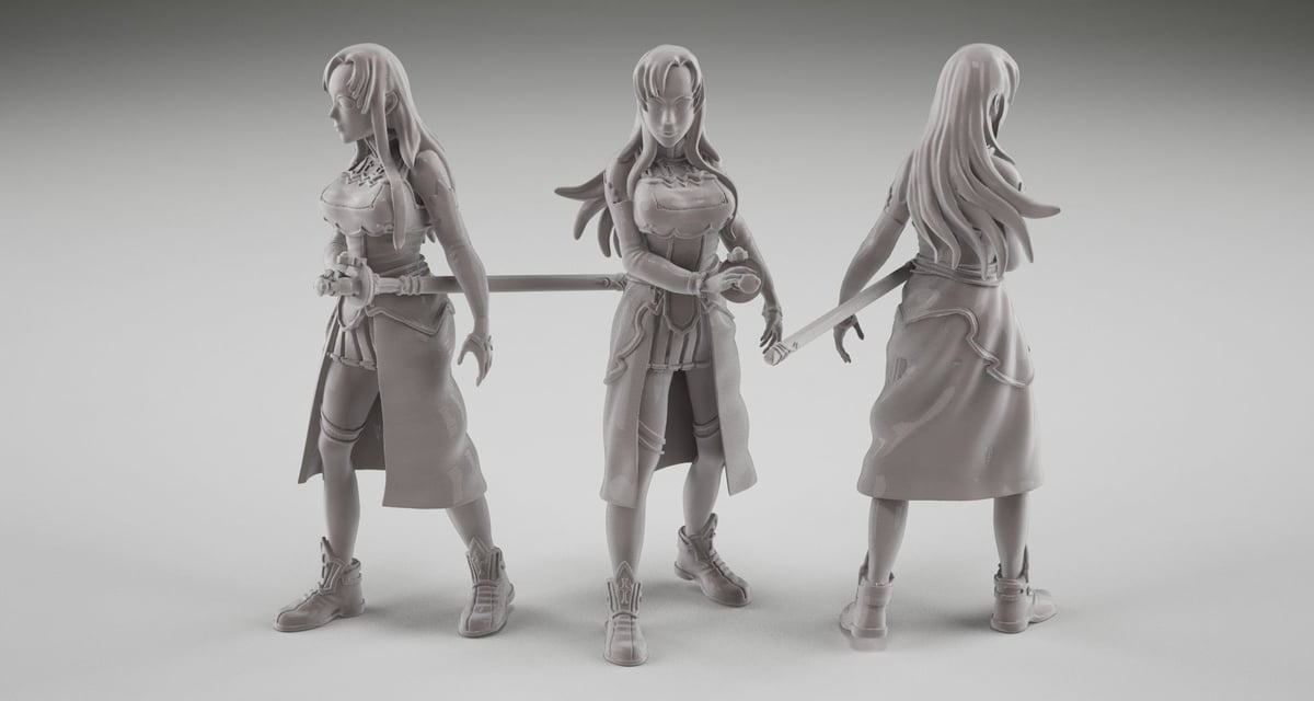 Featured image of Anime Figures 3D Print/STL Files: The Best Sites of 2023