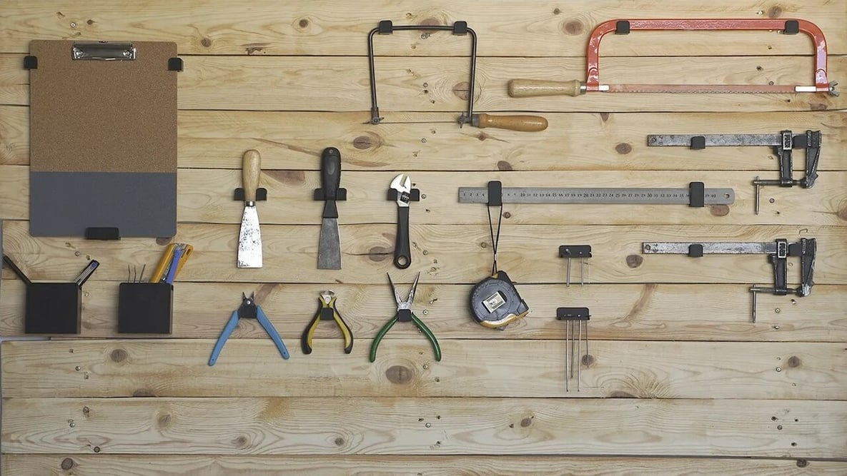 Featured image of 3D Printed Tool Organizers: 20 Models for Tidying Up