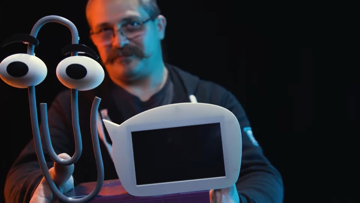 Featured image of Clippy’s Back — 3D Printed and Powered by ChatGPT