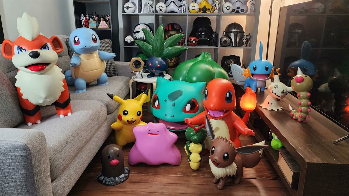 Featured image of This Redditor 3D Prints and Paints ‘Life-Sized’ Pokémon