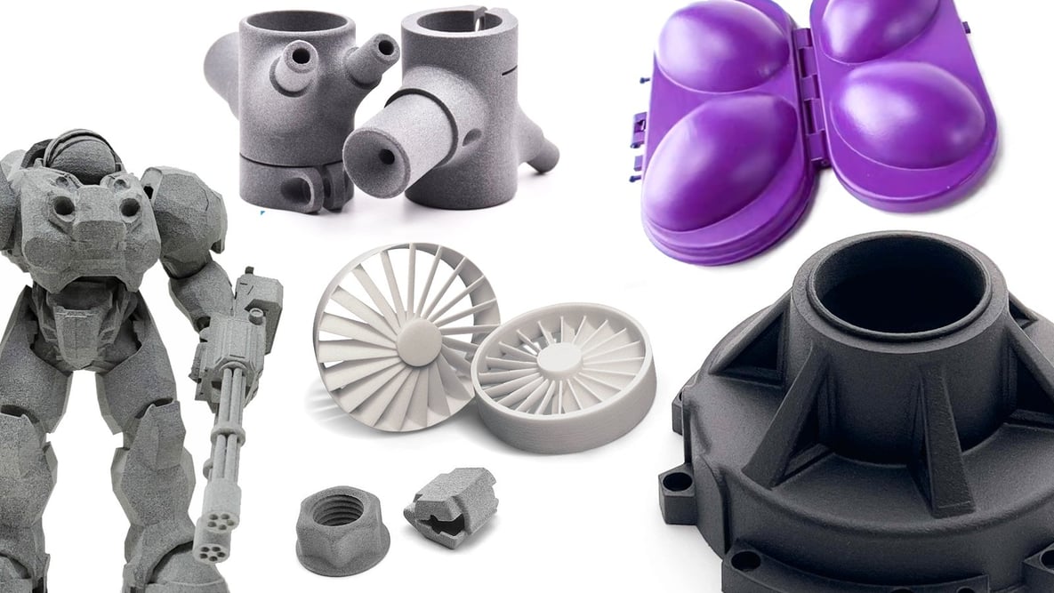 Featured image of 3D Printing with PA12 Nylon (SLS & MJF) – All You Need to Know