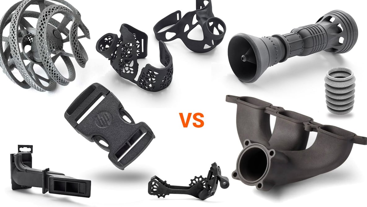 Featured image of MJF vs SLS: Which is Stronger, Faster, Better for 3D Printed Parts?
