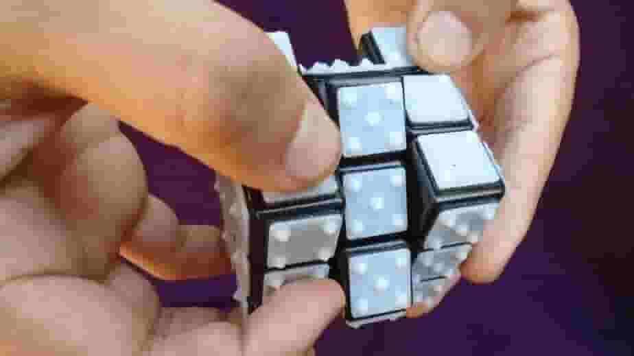 Featured image of Custom Rubik’s Cube in Braille