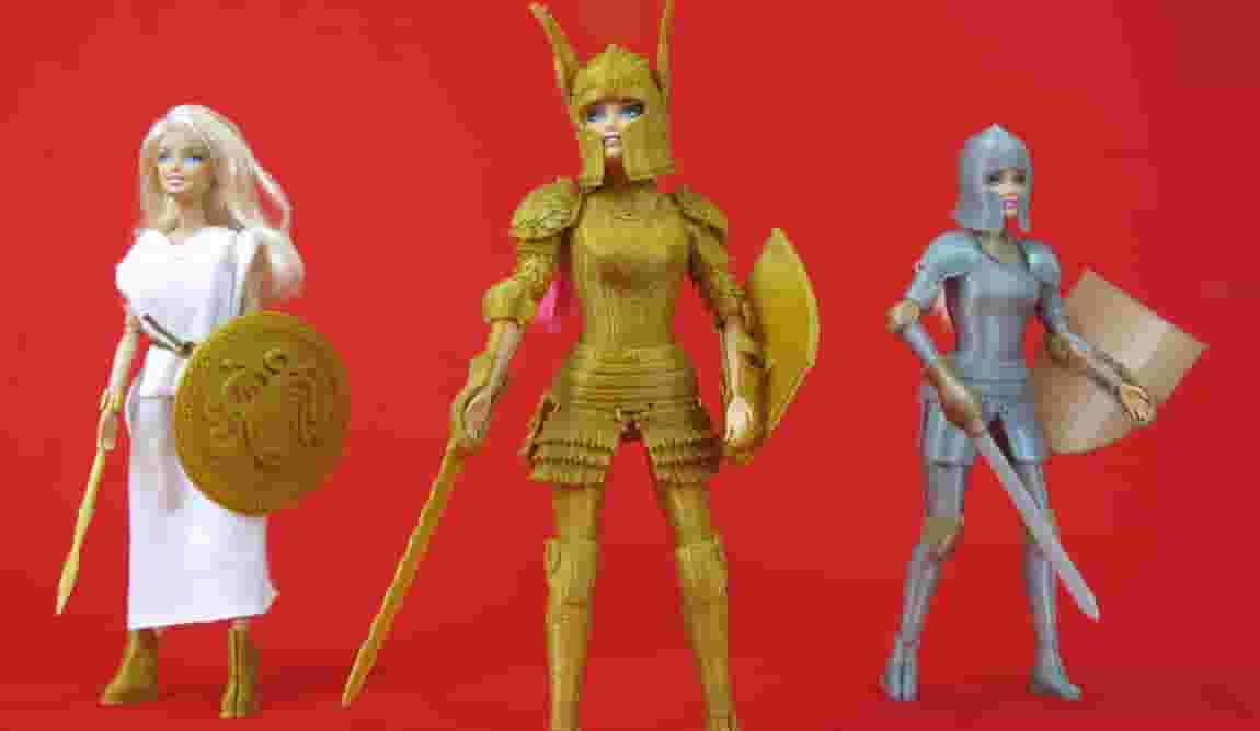 Featured image of Dollies Get Makeovers With 3D Printed Barbie Armor