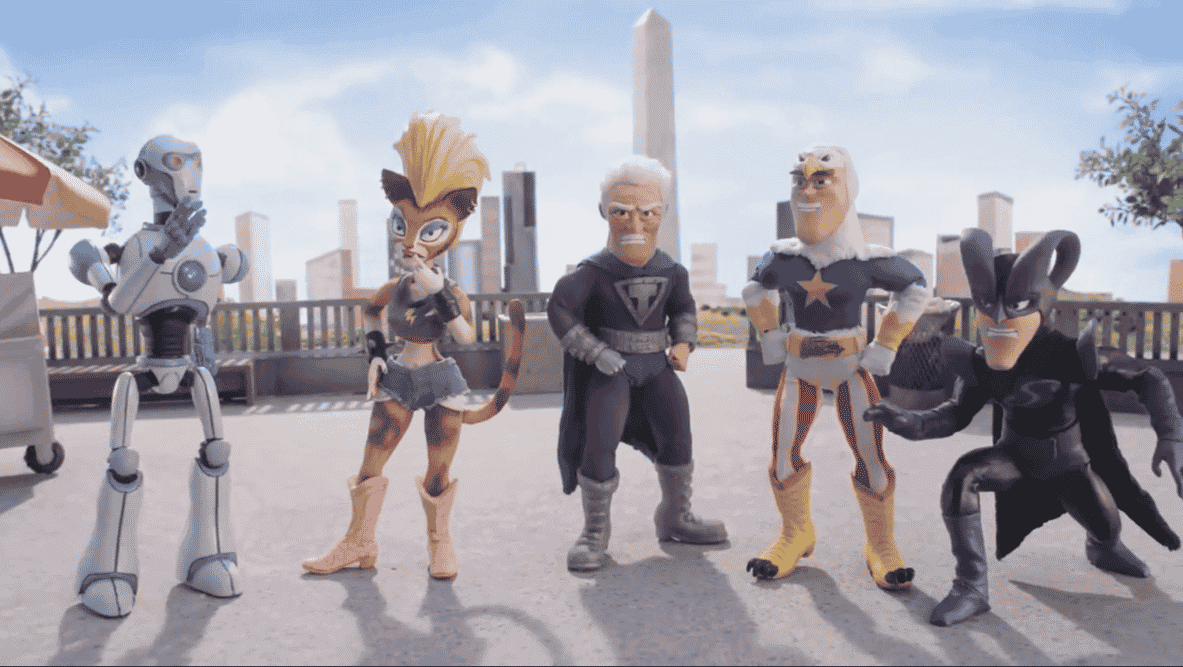 Featured image of Animated Comedy SuperMansion is Made With 3D Printing