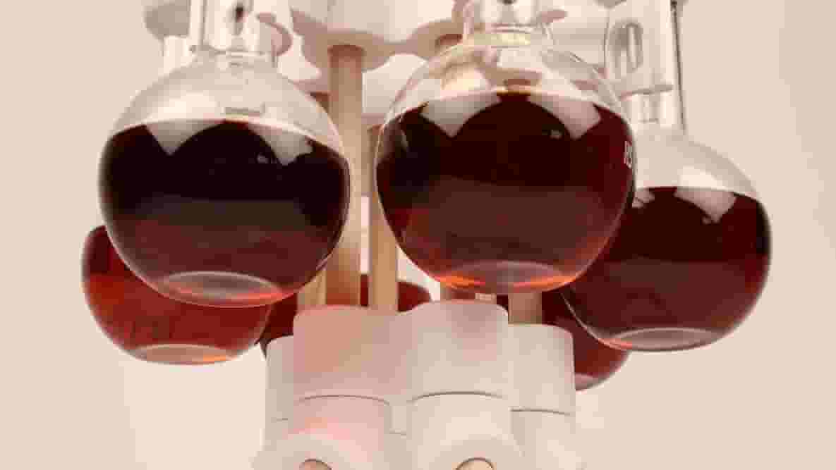 Featured image of 3D Printed Six Flask Cold Coffee Brewer