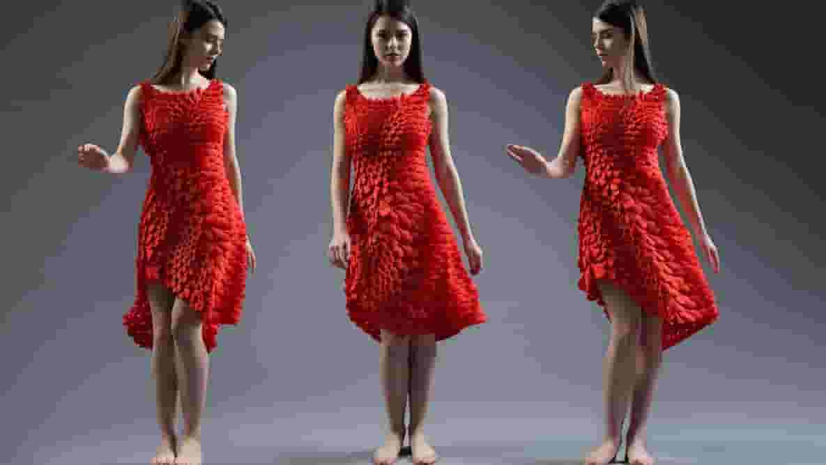 Featured image of Nervous System Debuts Kinematics Petal Dress at MFA