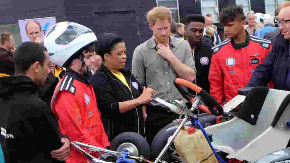 Featured image of Prince Harry Witnesses 3D Printed Race Karts in Action