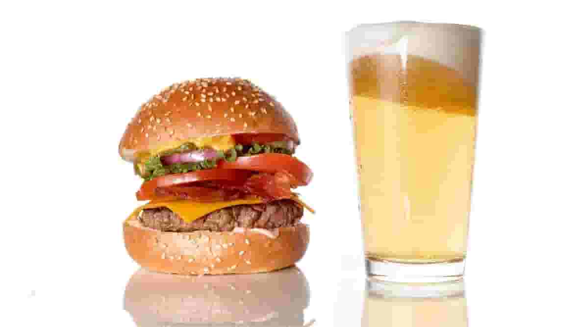 Featured image of Deconstructed Burger with a 3D Printed Ketchup Catapult
