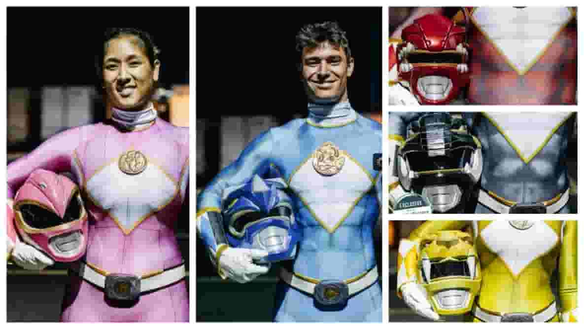 Featured image of 3D Print all Five Power Ranger Helmets for Free