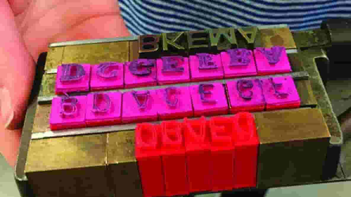 Featured image of Students Use 3D Printing to Develop 19th Century Printing Press Type
