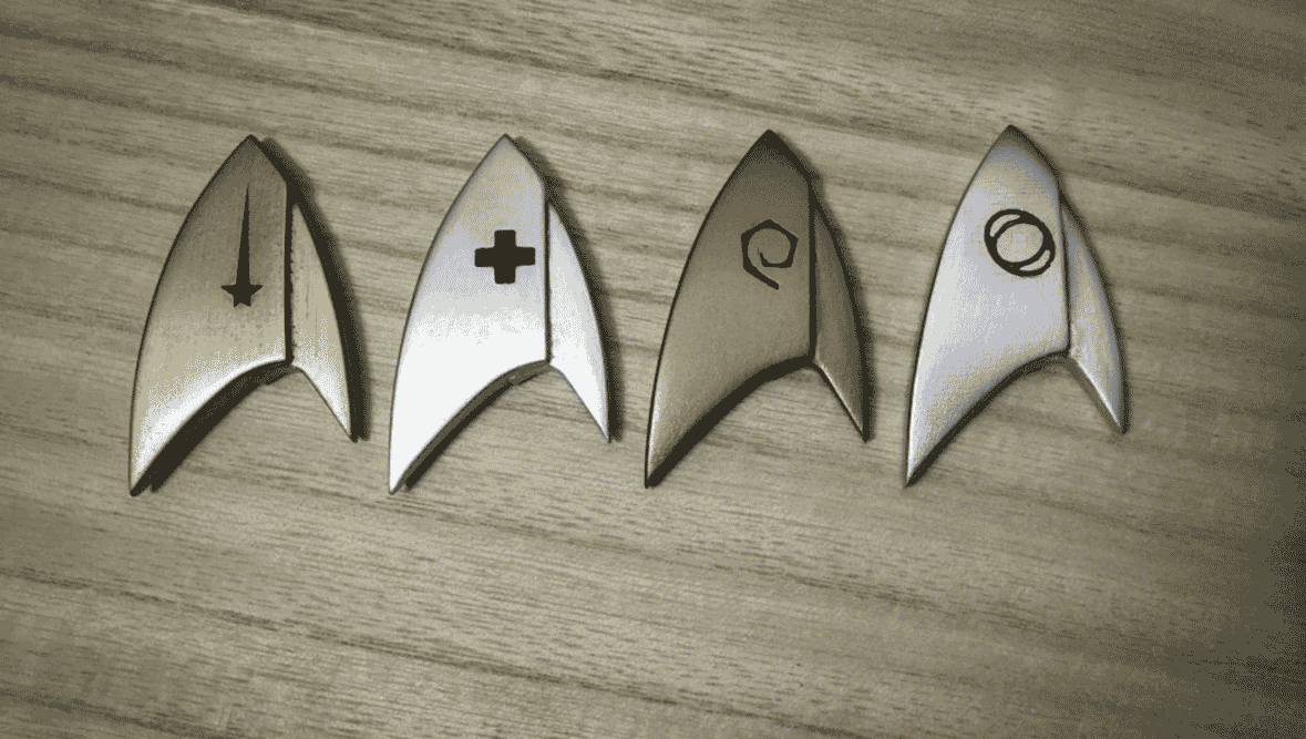 Featured image of 3D Print Your Own “Star Trek: Discovery” Badges