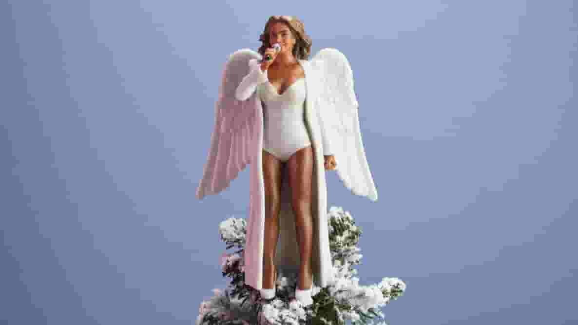 Imagen principal de Beyoncé, Hillary y Serena en 3D como adorno navideño