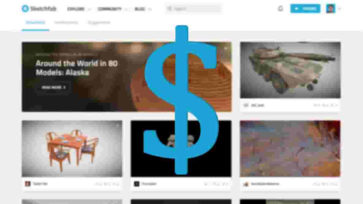 Featured image of You Can Now Buy 3D Printable Files From Sketchfab