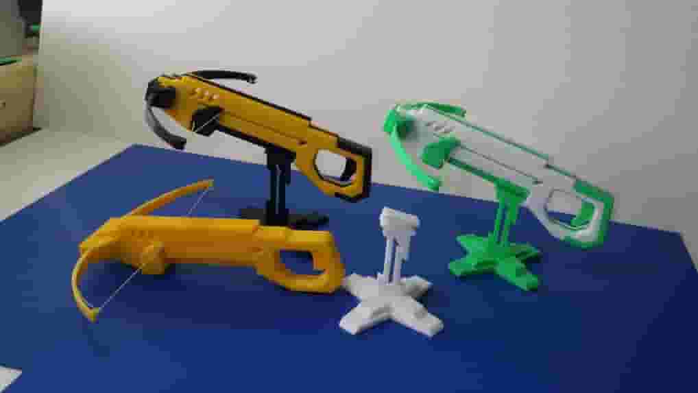 Image de l'en-tête de Projet 3D du week-end : imprimez en 3D une mini-arbalète !