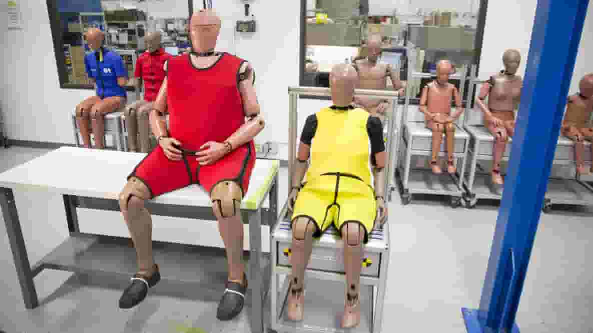 Featured image of Humanetics is 3D Printing Crash Test Dummies That Resemble Elderly People