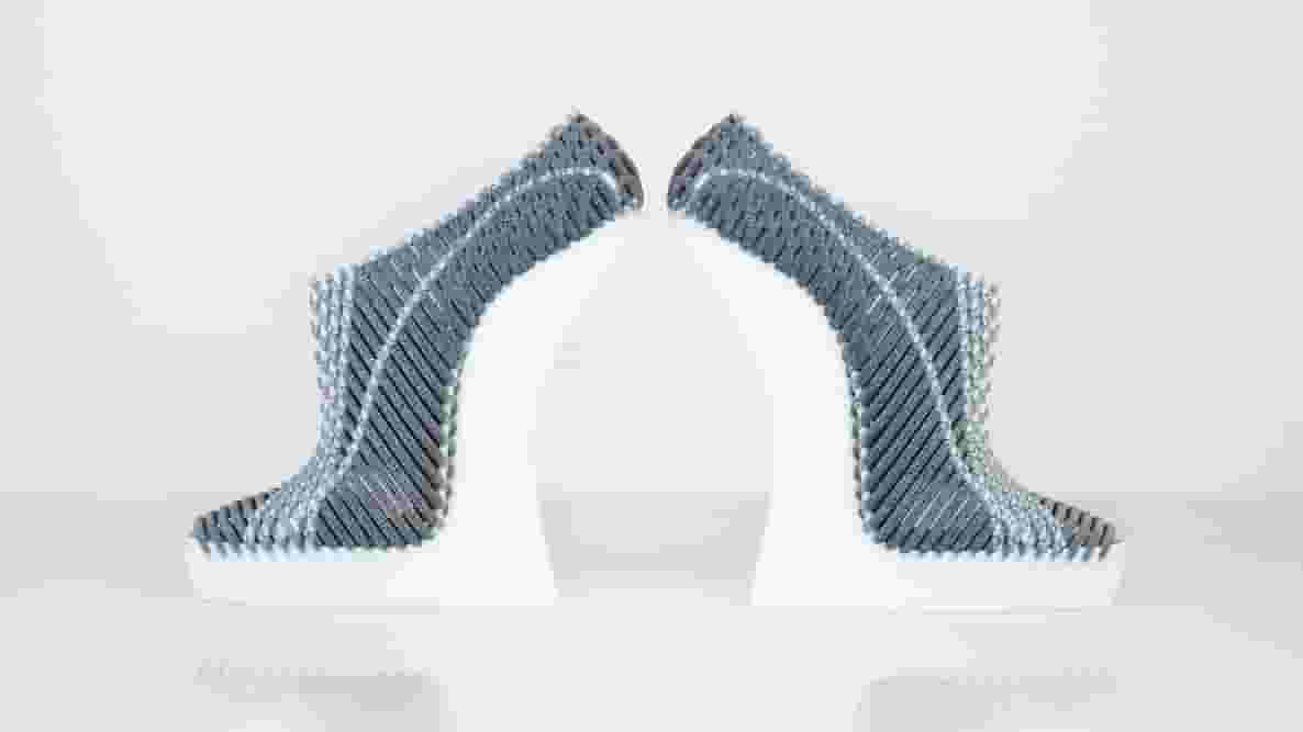 Featured image of Fashion Design Graduate Takes Major Step With Woven 3D Printed Shoes