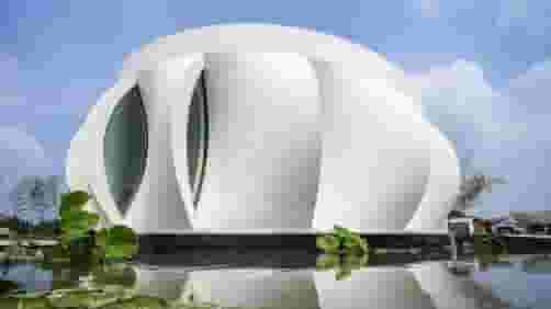 Featured image of US Students 3D Print a Sustainable Lotus House for Solar Decathlon 2018