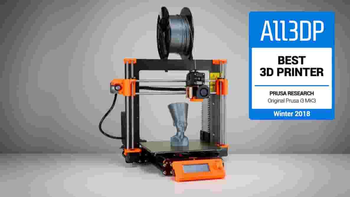 Image de l'en-tête de Original Prusa i3 MK3: meilleure imprimante 3D de 2018