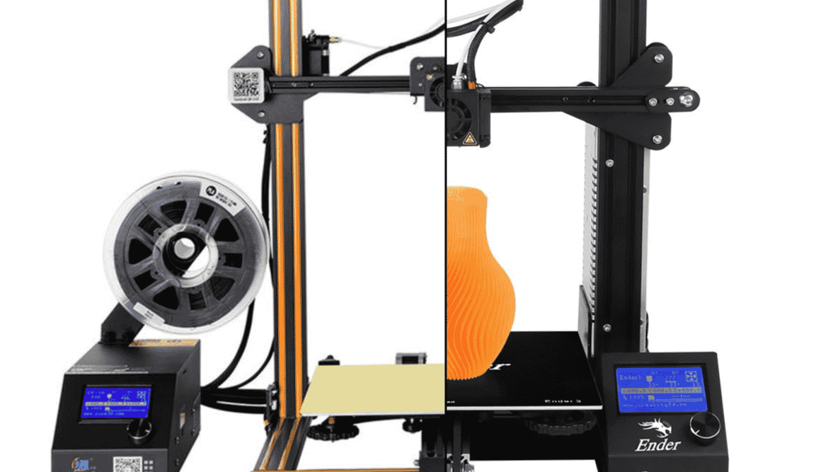 Featured image of Creality Ender 3 vs CR-10: The Differences