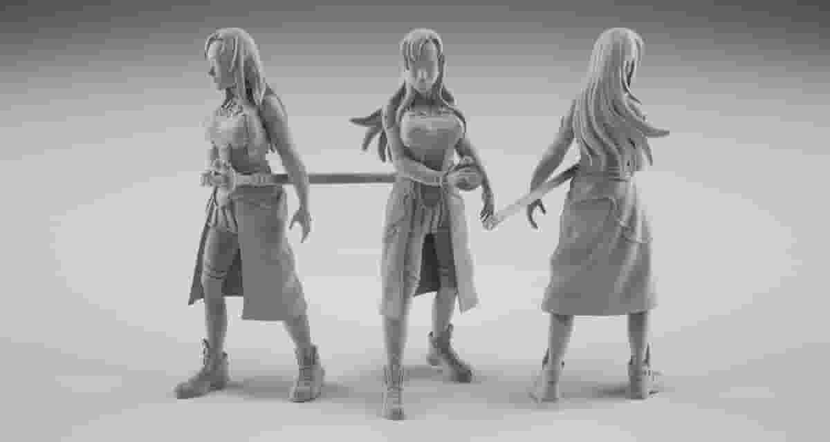 Featured image of Anime Figures 3D Print/STL Files: The Best Sites