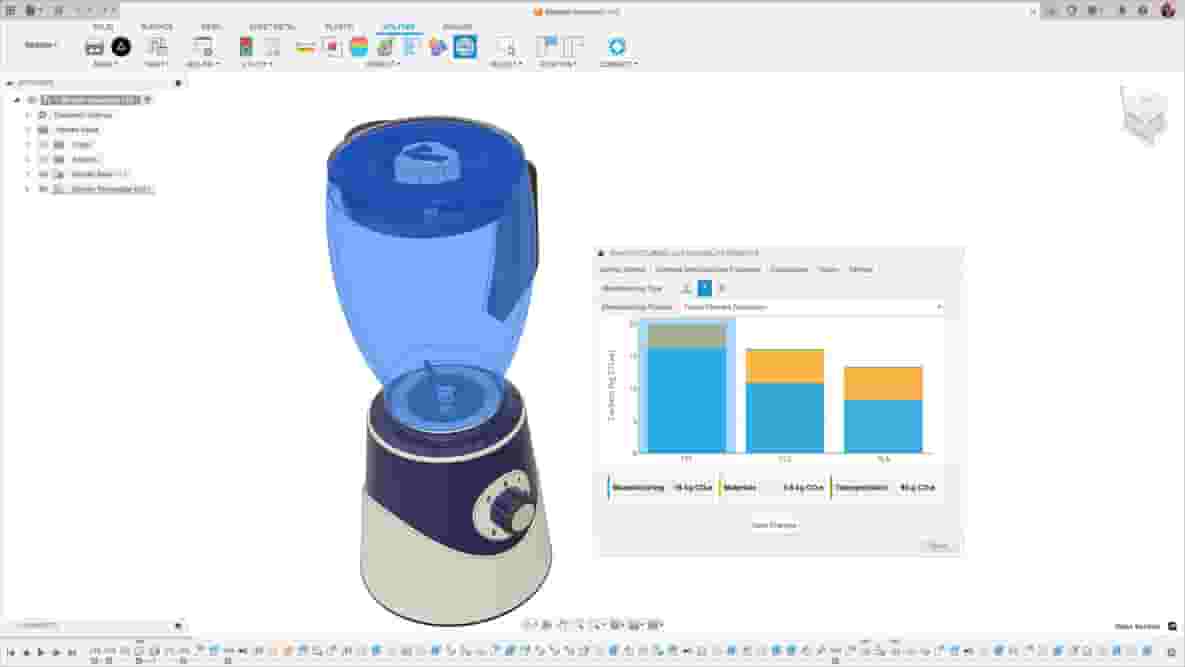 Featured image of Autodesk’s Free Fusion Add-On Calculates the Sustainability of Your Design as You Design It