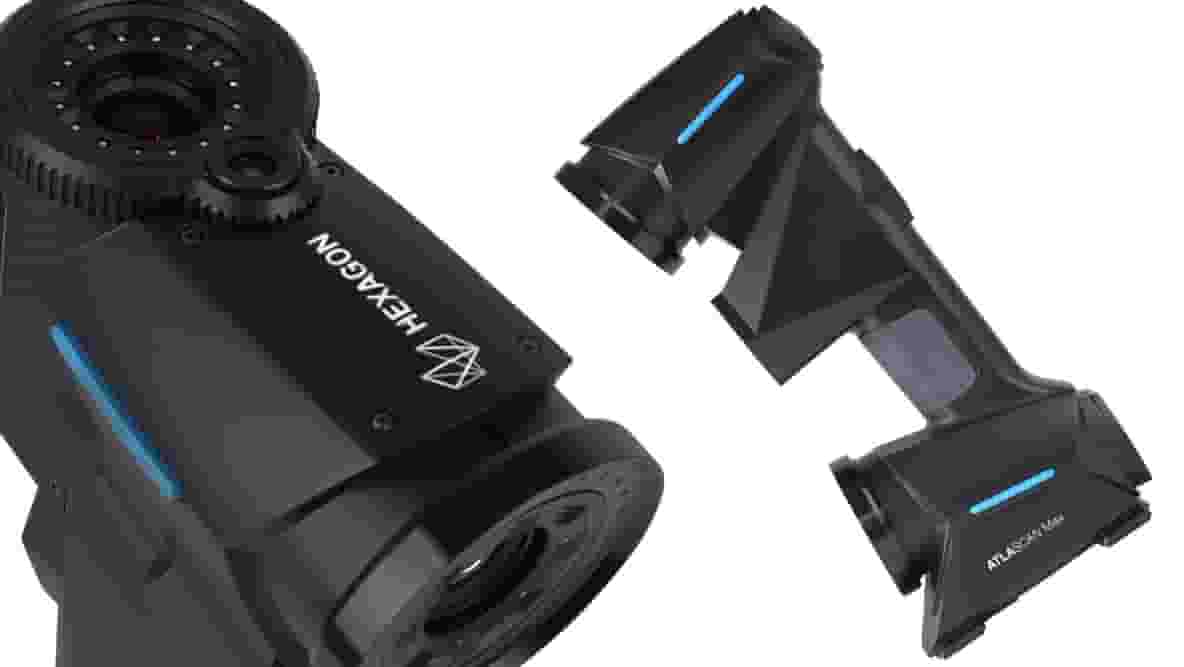 Featured image of Hexagon Debuts Feature-Packed, Handheld Industrial 3D Scanners
