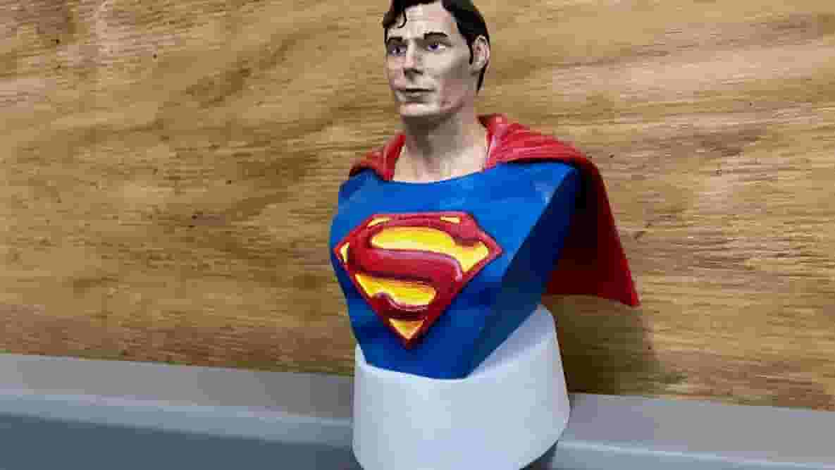 Featured image of Superman 3D Print: 10 Fantastic STL Files