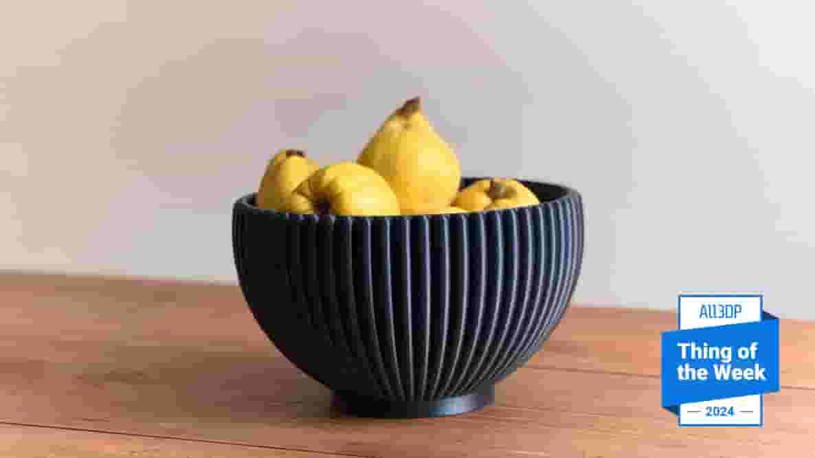 Featured image of Add a Touch of Modern Simplicity with This 3D Printed Bowl