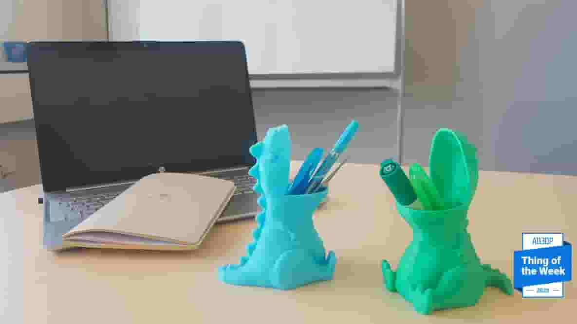 Featured image of Make Disorder Extinct with This Dino Pen Holder