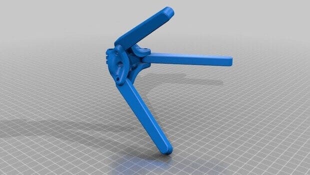Featured image of 3D Printed Foldable Camera Tripod for Gopro/SJCAM