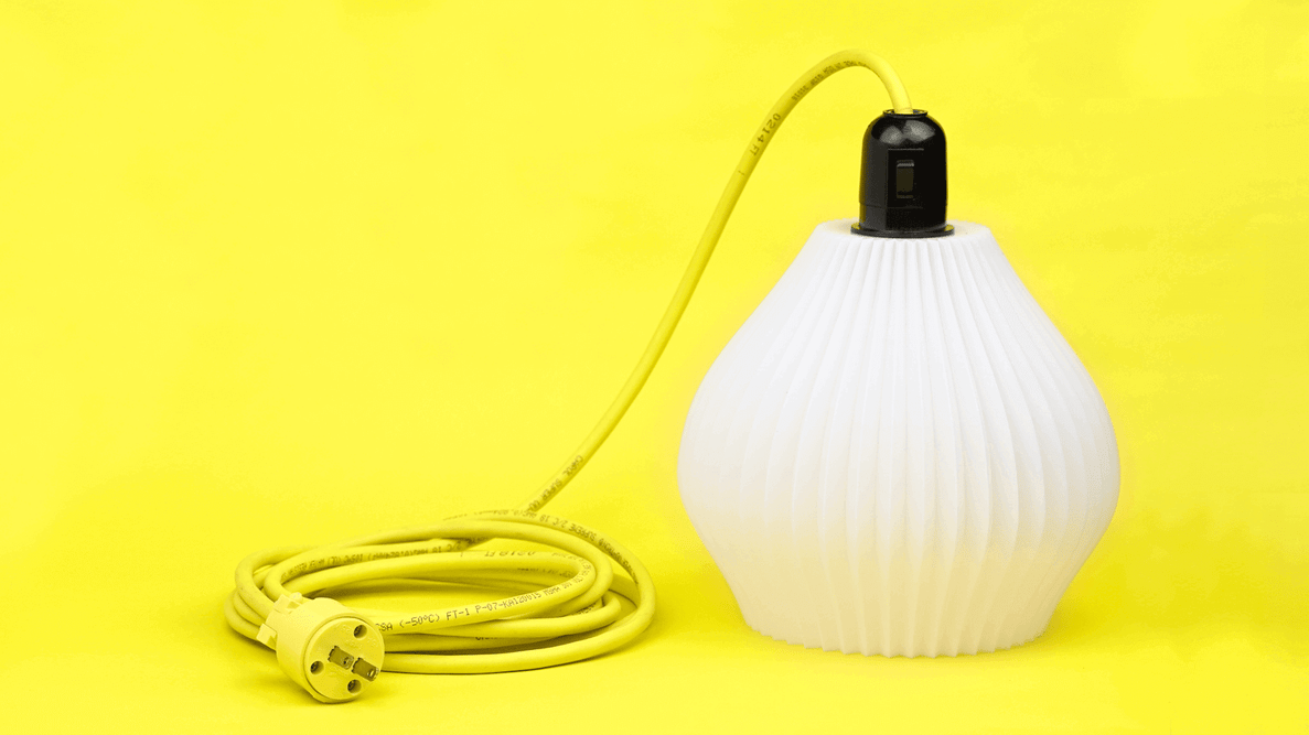 Featured image of 3D Printed Tabletop Lamp Shines Bright After Crushing Kickstarter Goal