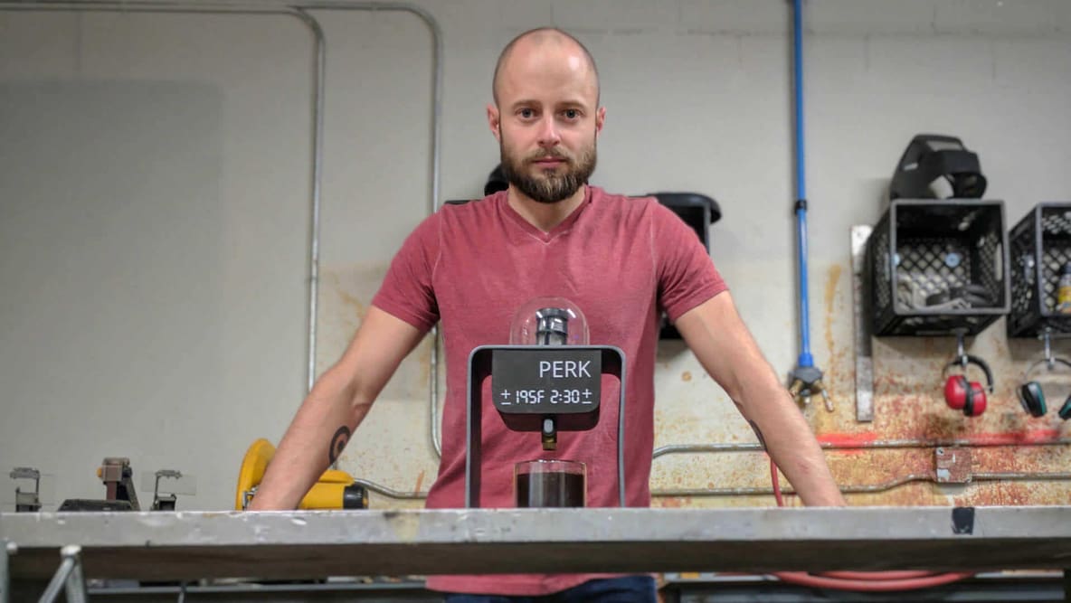 Featured image of PERK 3D Printed Third Wave Coffee Machine Hits Kickstarter