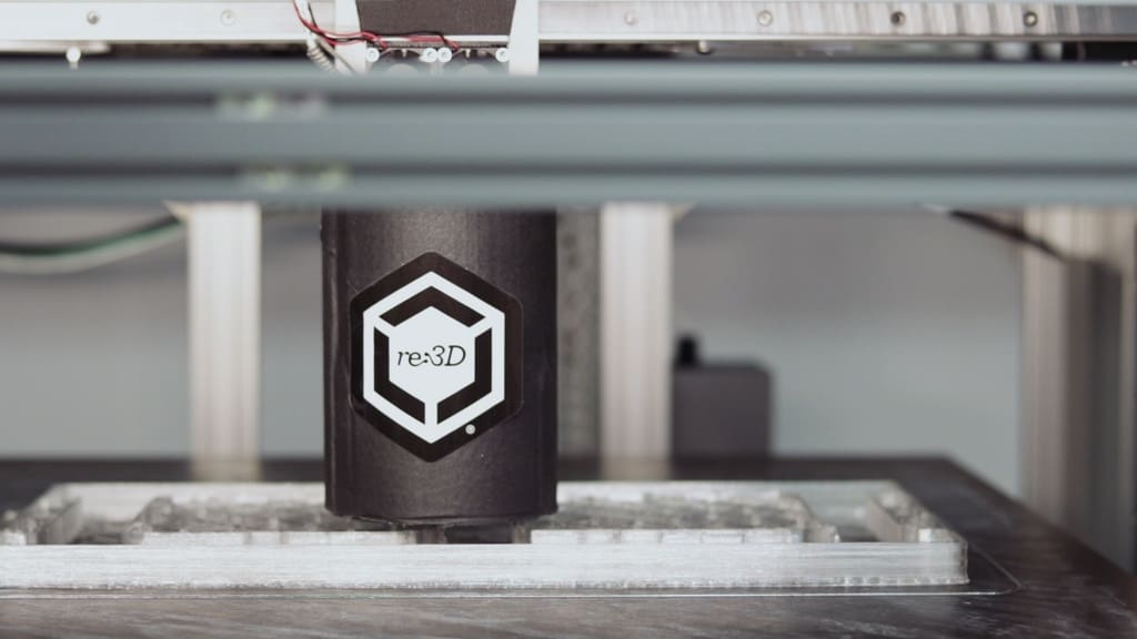 Featured image of Gigabot X can 3D Print with Recycled Plastic Pellets