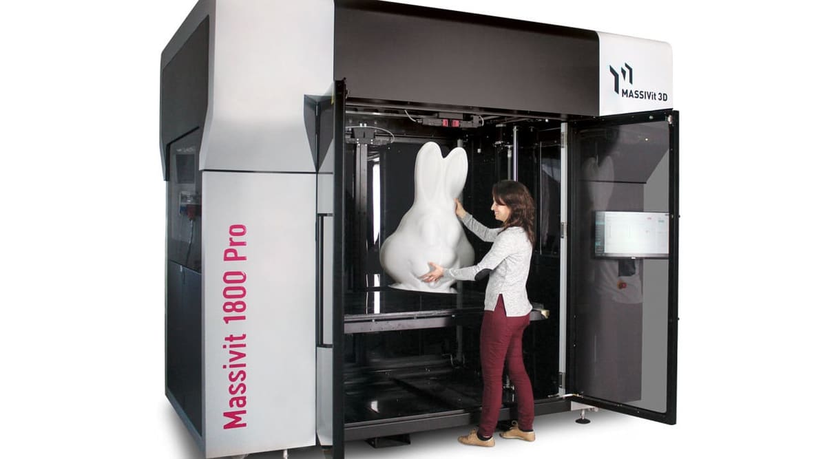 Featured image of Massivit 1800 Pro 3D Printing Solution Launched in the US and Used in French International Cartoon Festival
