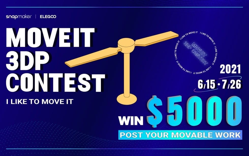 Featured image of Unleash Your Creativity at Elegoo & Snapmaker’s MoveIt 3DP Show Contest