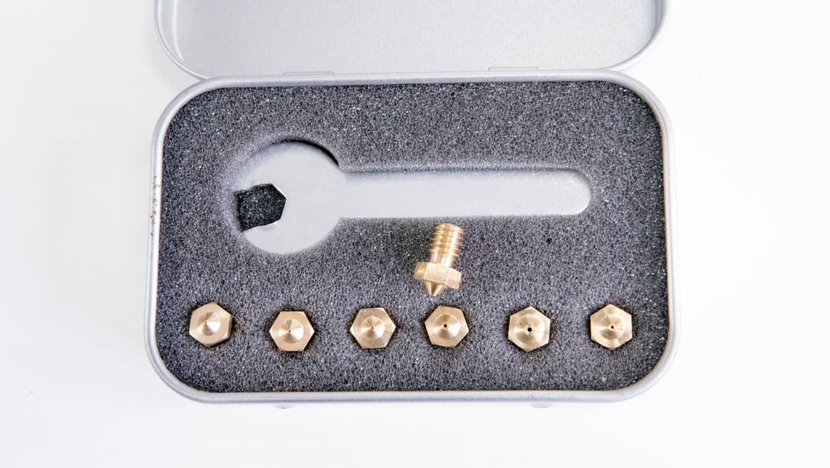 Featured image of Best 3D Printer Nozzle: Types, Sizes & Materials
