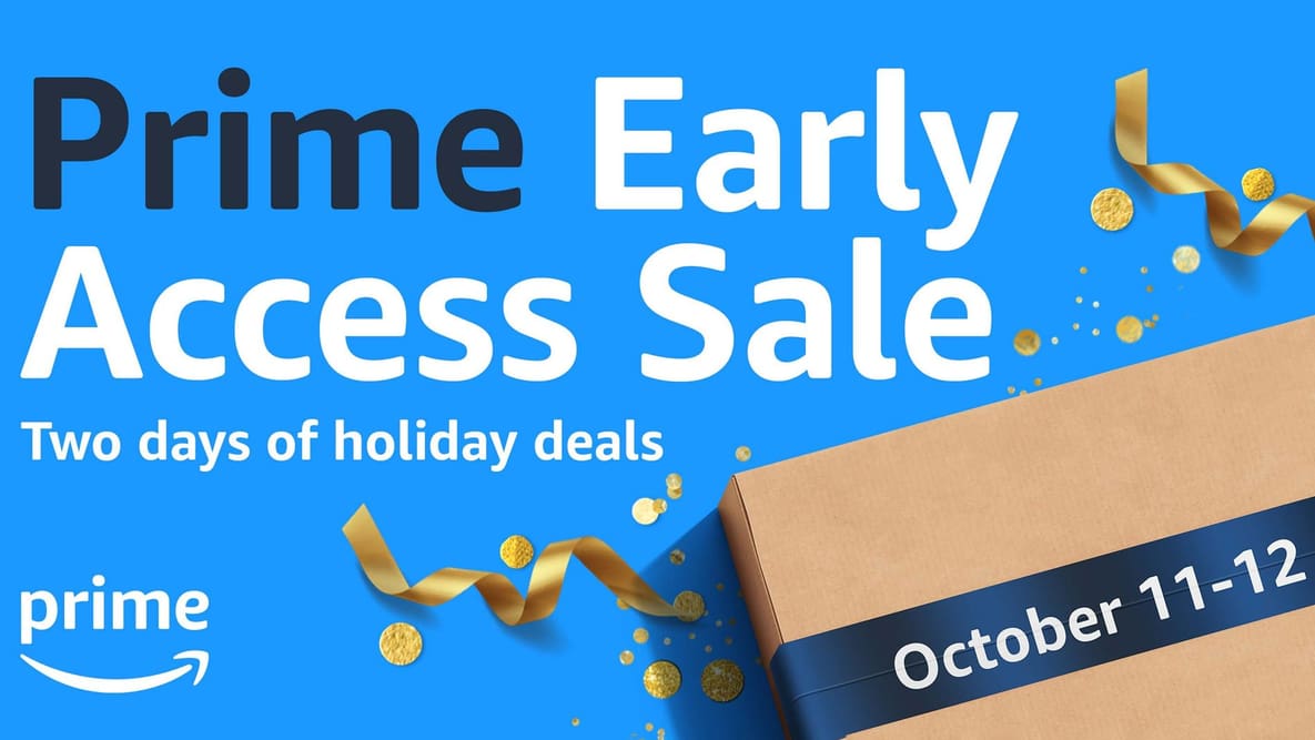 Featured image of Amazon “Prime Early Access Sale” Running 11-12 October 2022